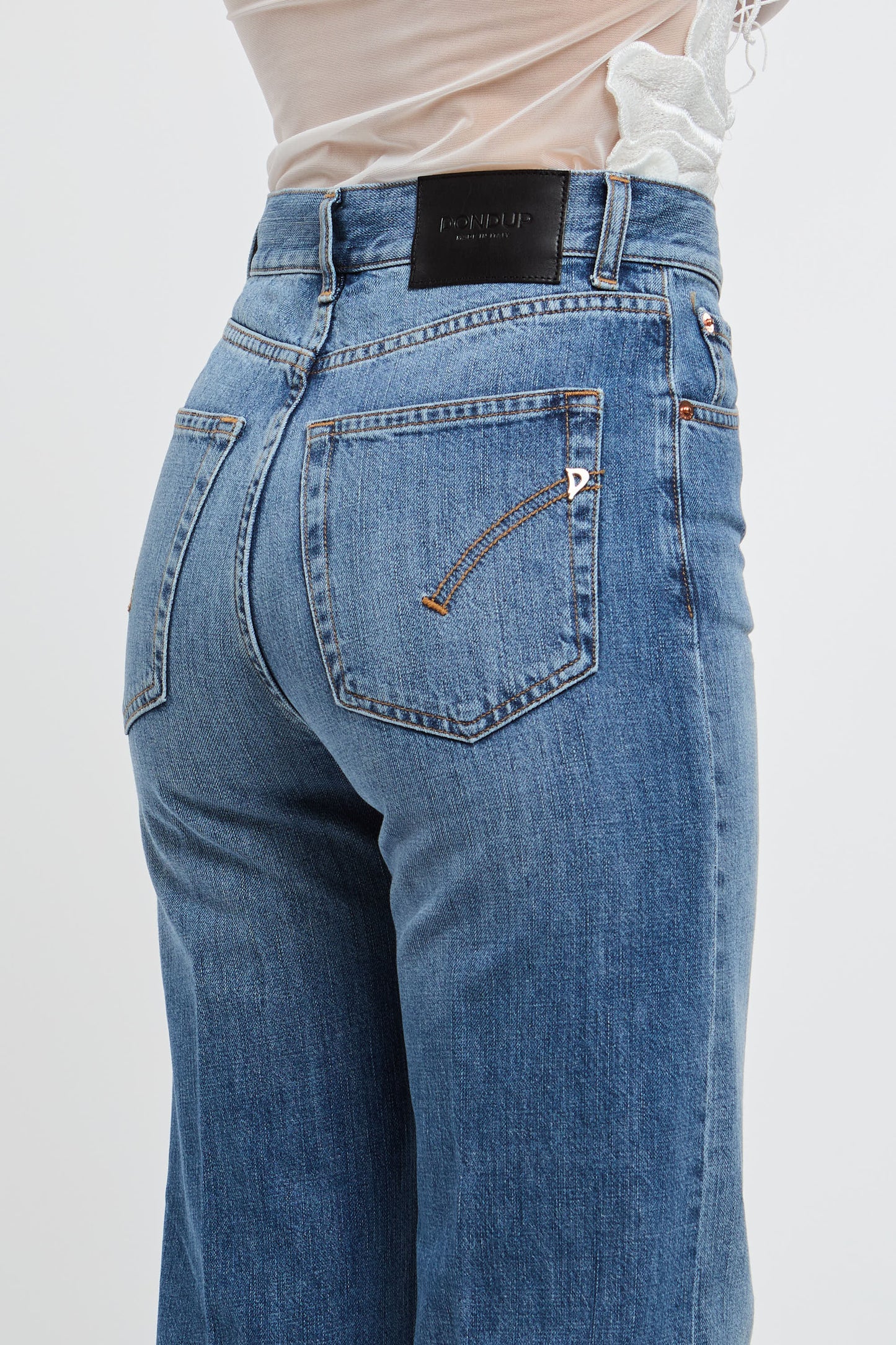  Dondup Jeans Amber 100% Cotone Blu Blu Donna - 6