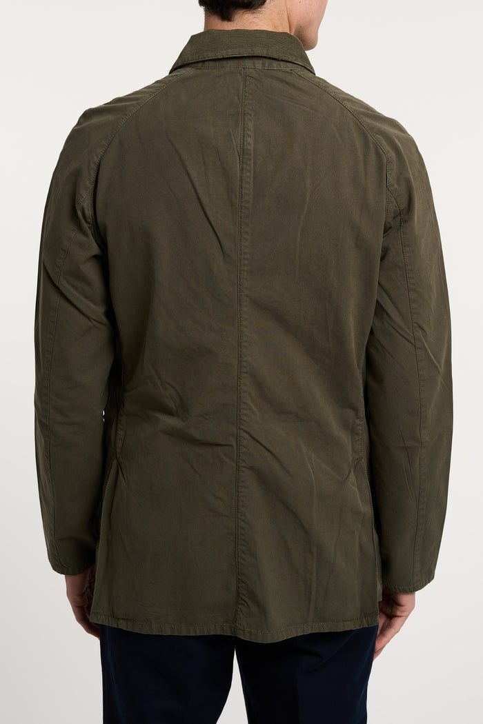  Barbour Ashby Casual Jacket 100% Cotton Green Verde Uomo - 4