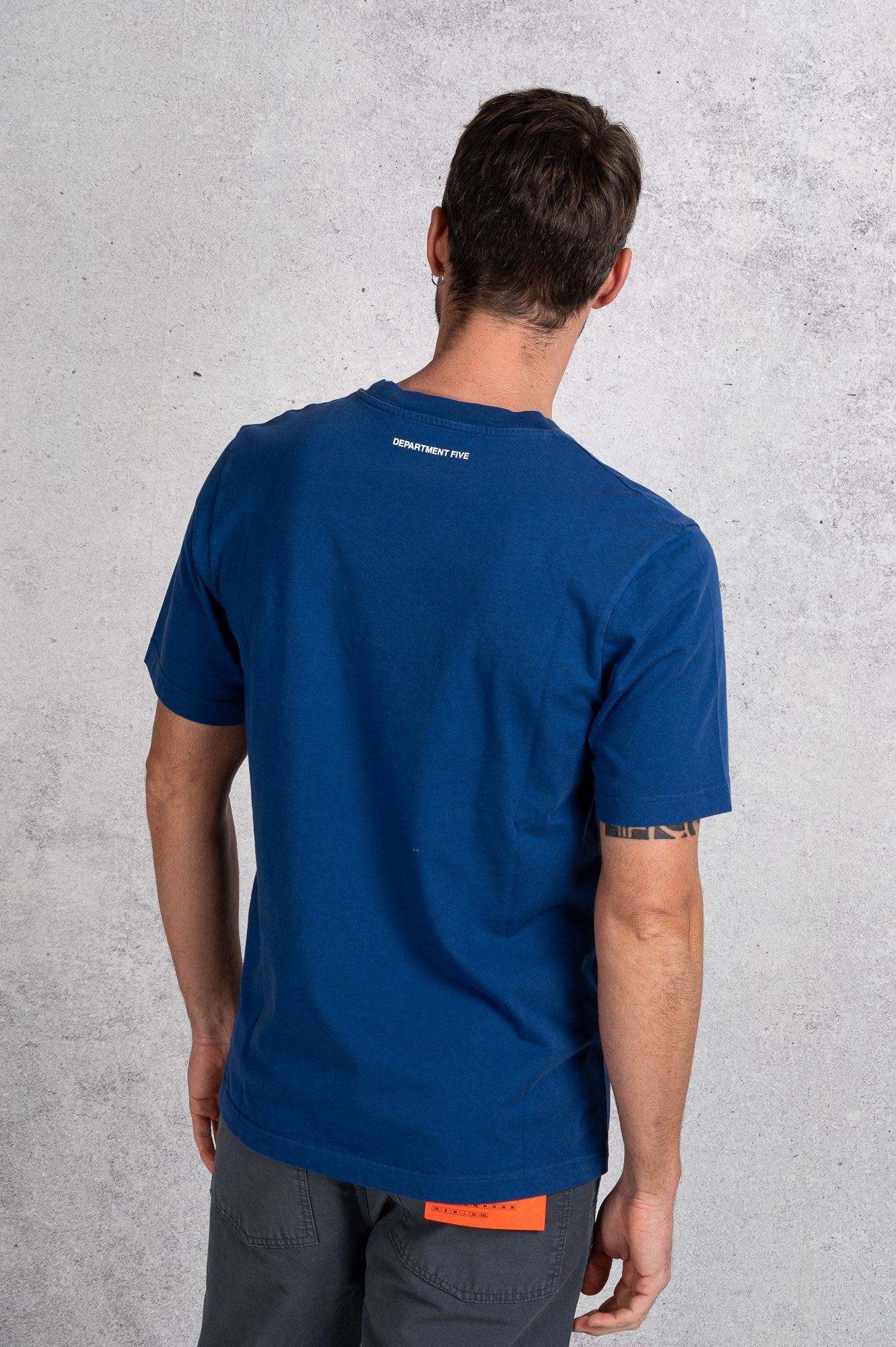  Department 5 T-shirt Blu Blu Uomo - 3