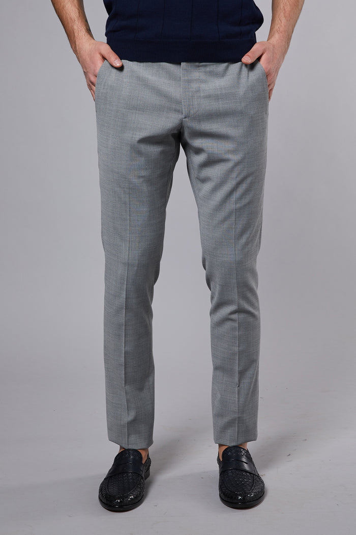 Santaniello Men's Gray Trousers