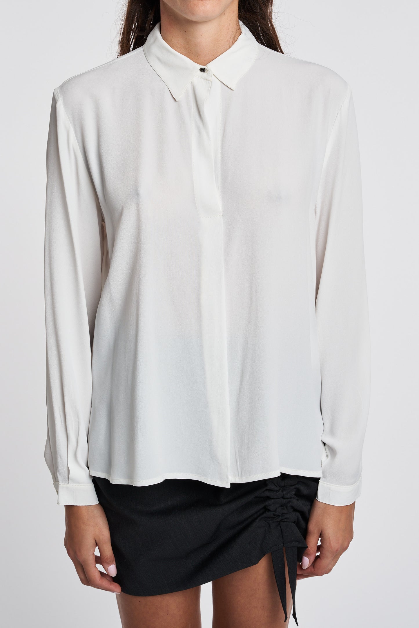  8 Pm Blusa Celentano Tessuto Bianco Bianco Donna - 1