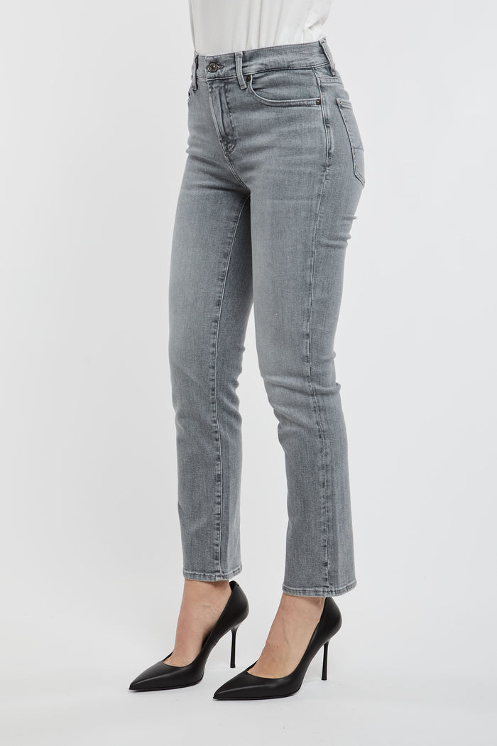 7 For All Mankind Jeans The Straight Crop CO/EA Multicolor-2