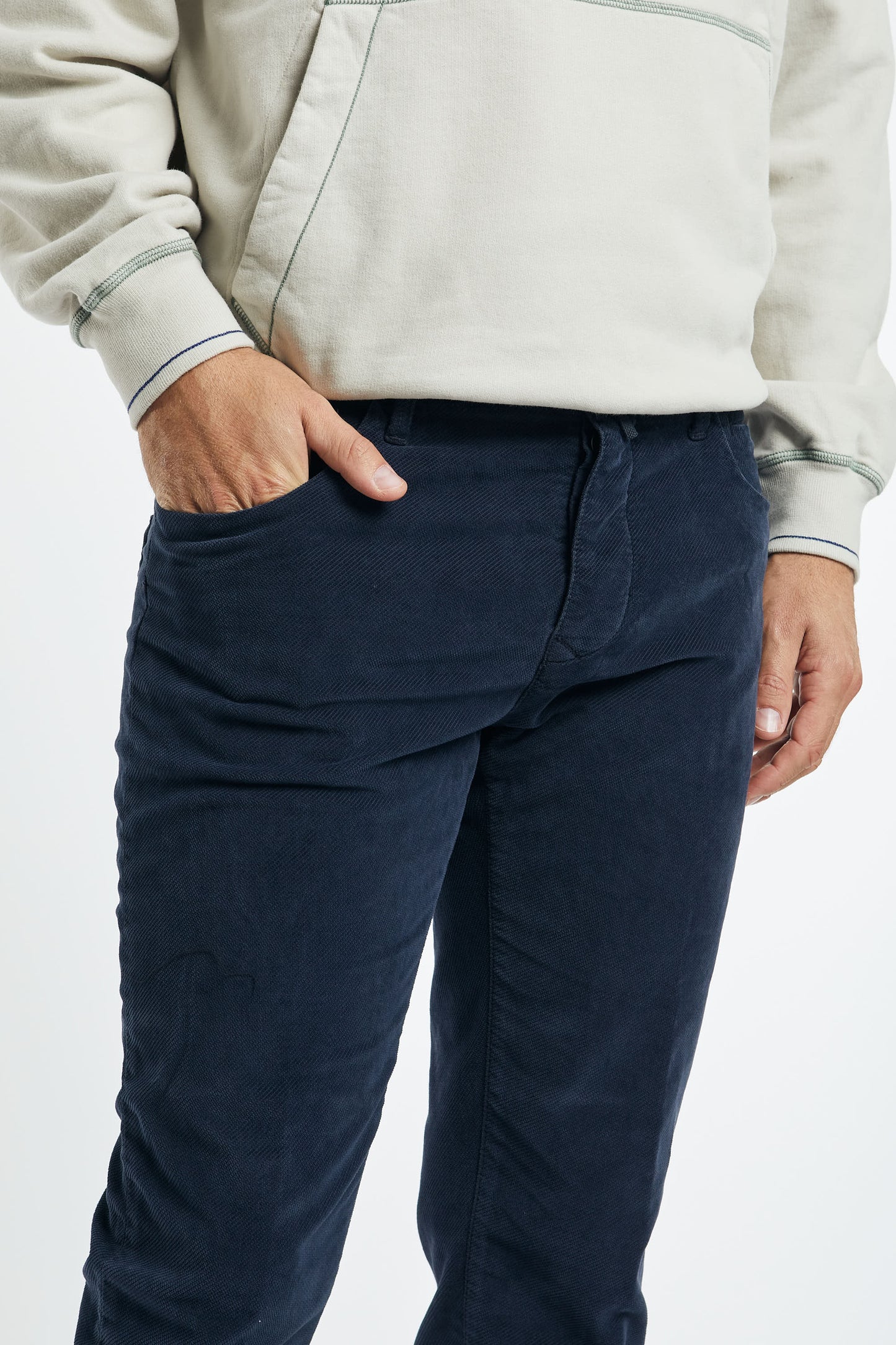  Incotex Denim Jeans Blu Blu Uomo - 6