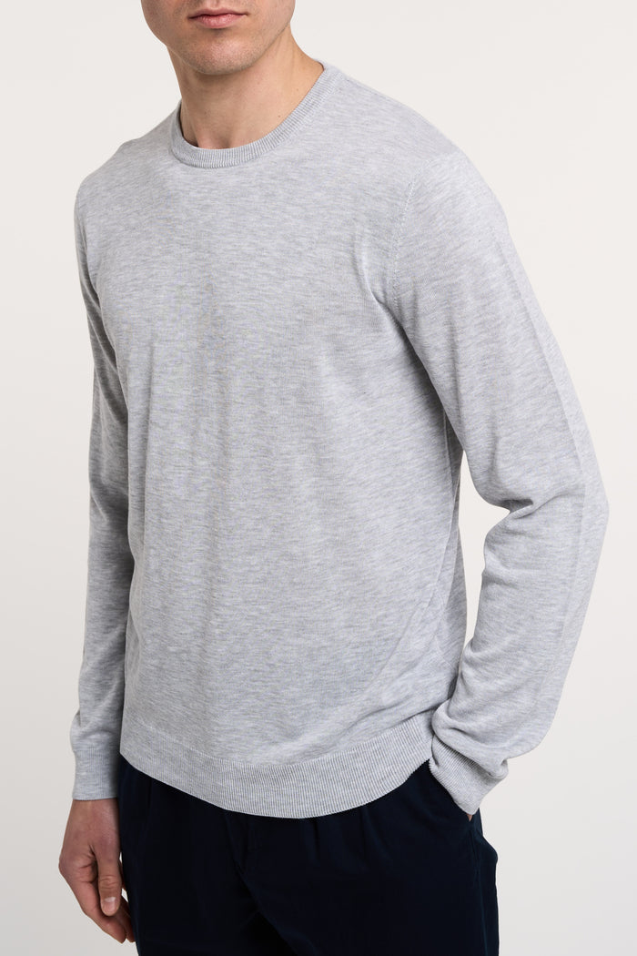  Zanone Sweater 100% Co Grey Grigio Uomo - 2
