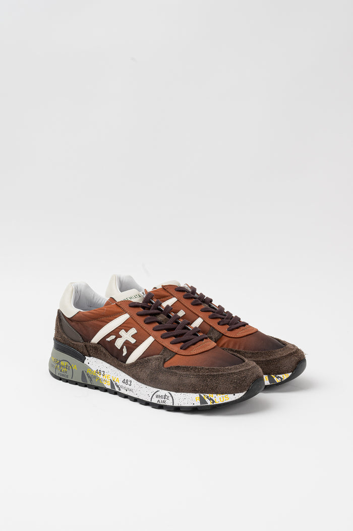 Premiata Sneakers Multicolor in Pelle/Tessuto-2