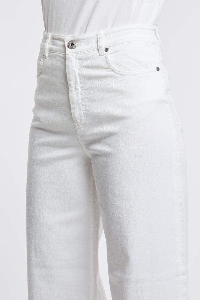 Max Mara Weekend Jeans 98% Co 2% Ea White Bianco Donna - 6
