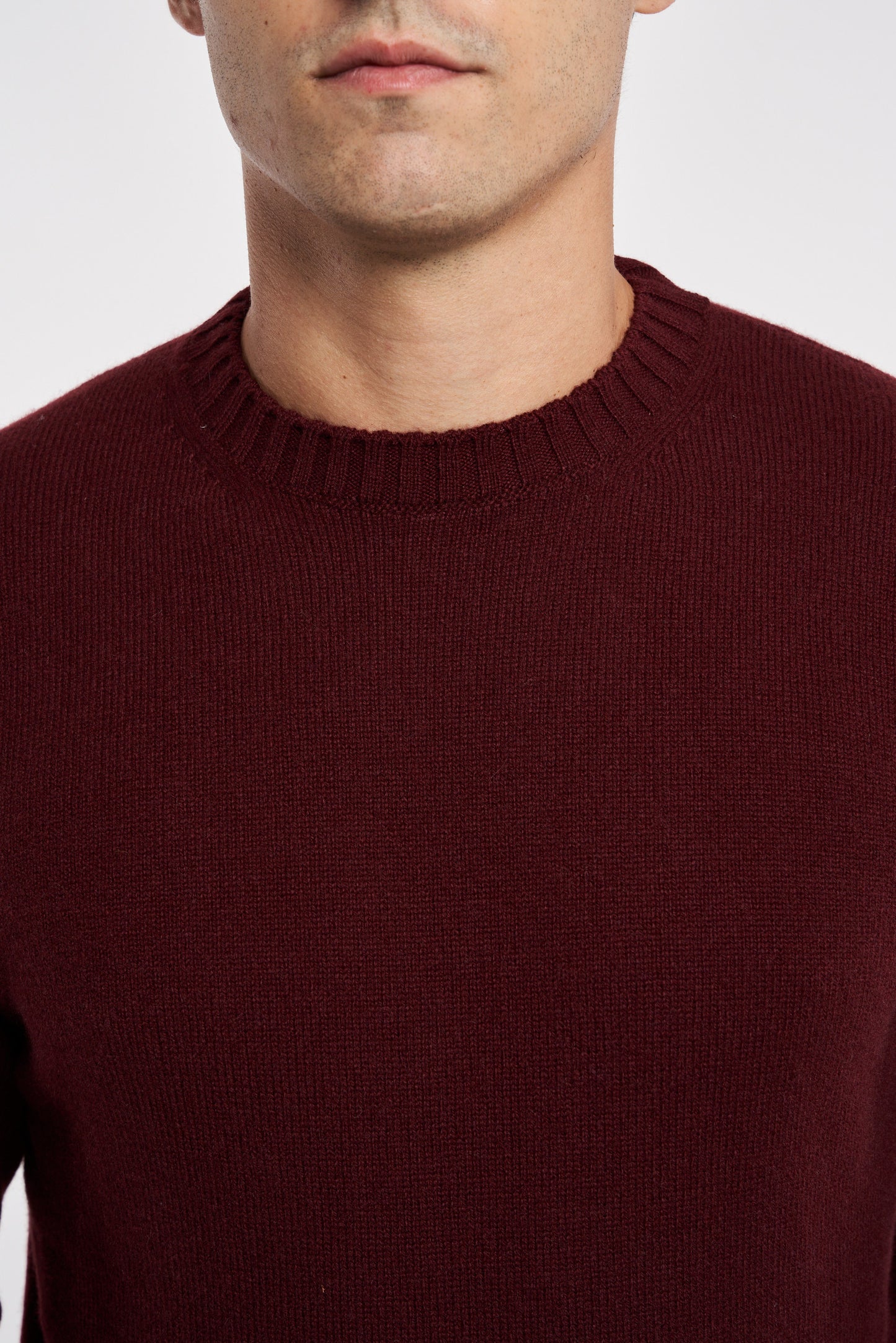 Filippo De Laurentiis Multicolor Sweater 100% Wv Rosso Uomo - 5