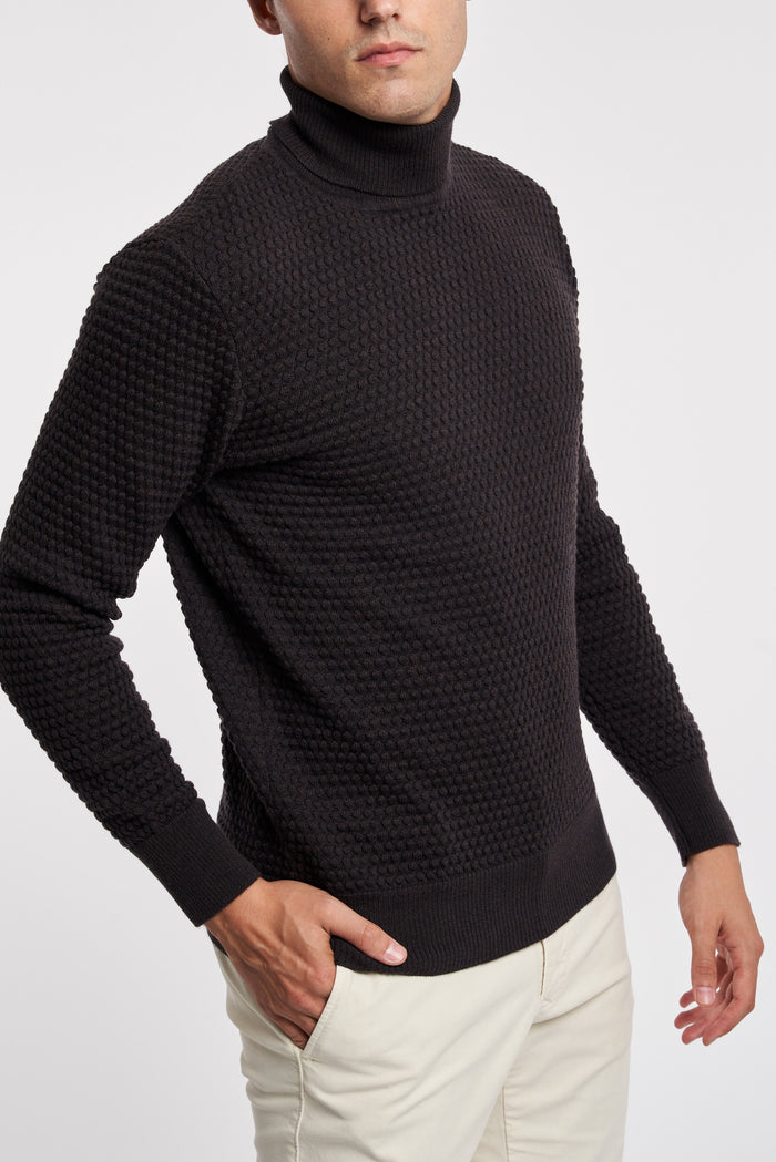 GRP Firenze Turtleneck Sweater Brown-2