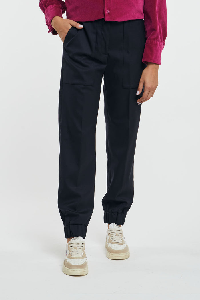  Nine In The Morning Blue Trousers Blu Donna - 2