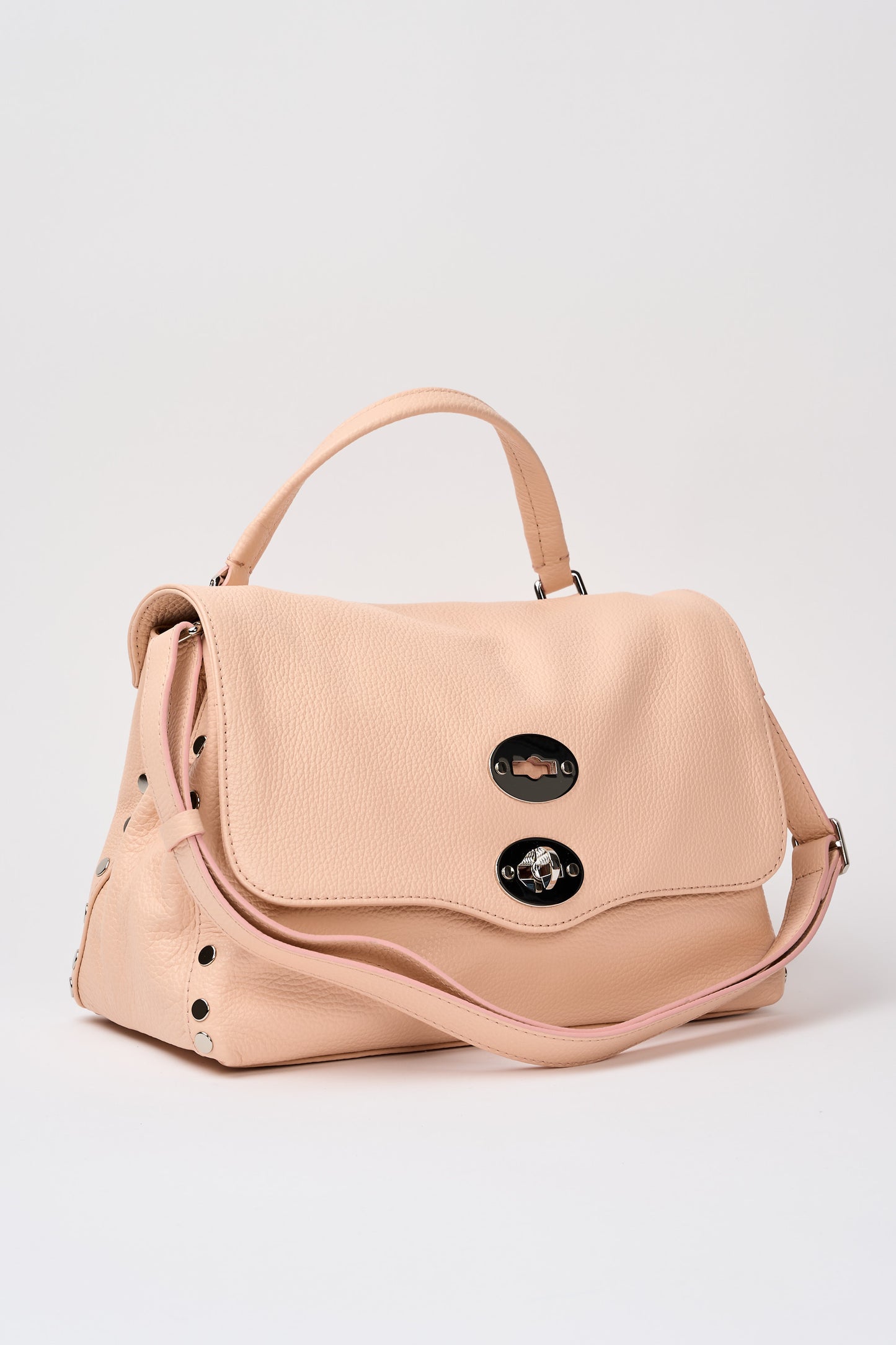  Zanellato Postina S Daily Leather Bag Pink Rosa Donna - 5