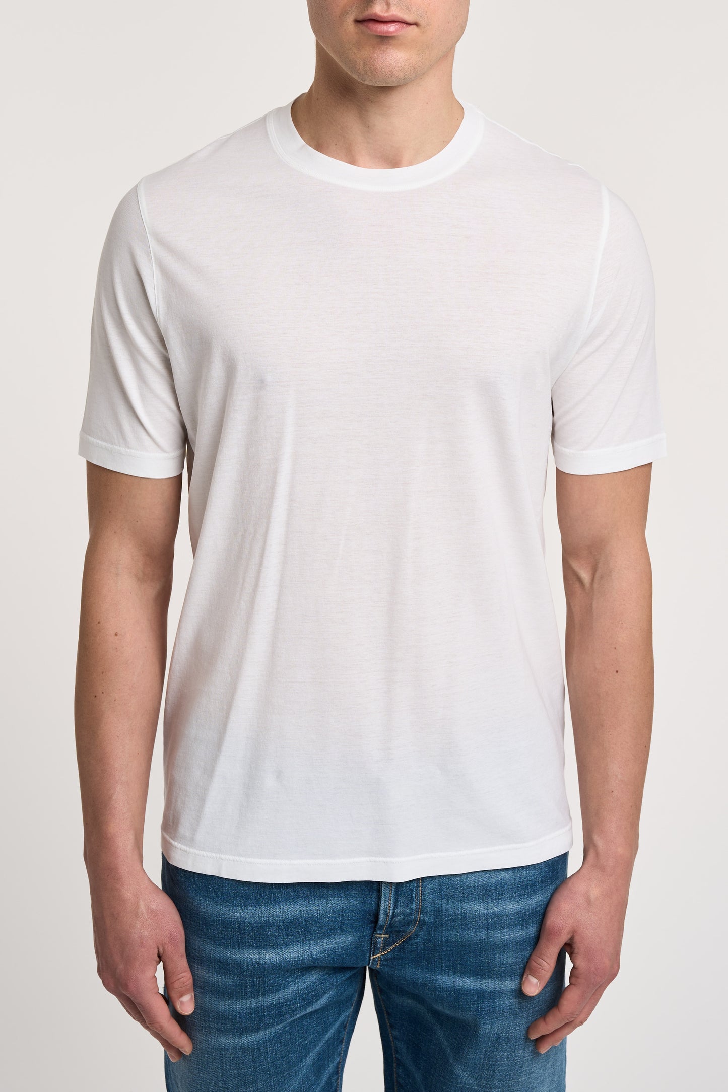  Filippo De Laurentiis T-shirt 100% Co Bianco Bianco Uomo - 1