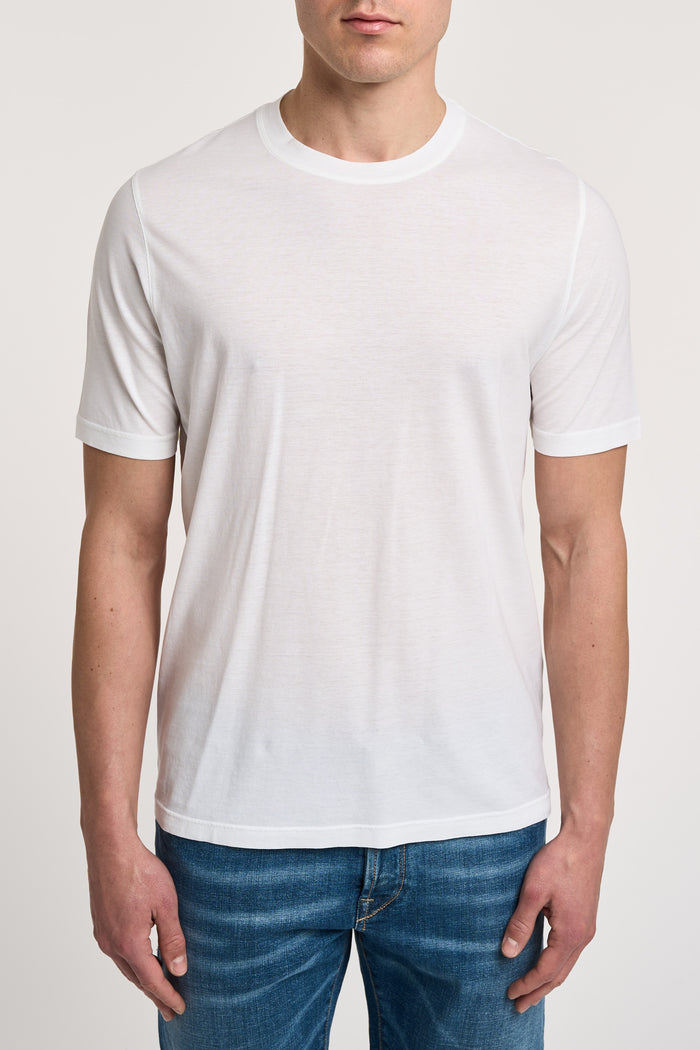Filippo De Laurentiis T-shirt 100% CO Bianco