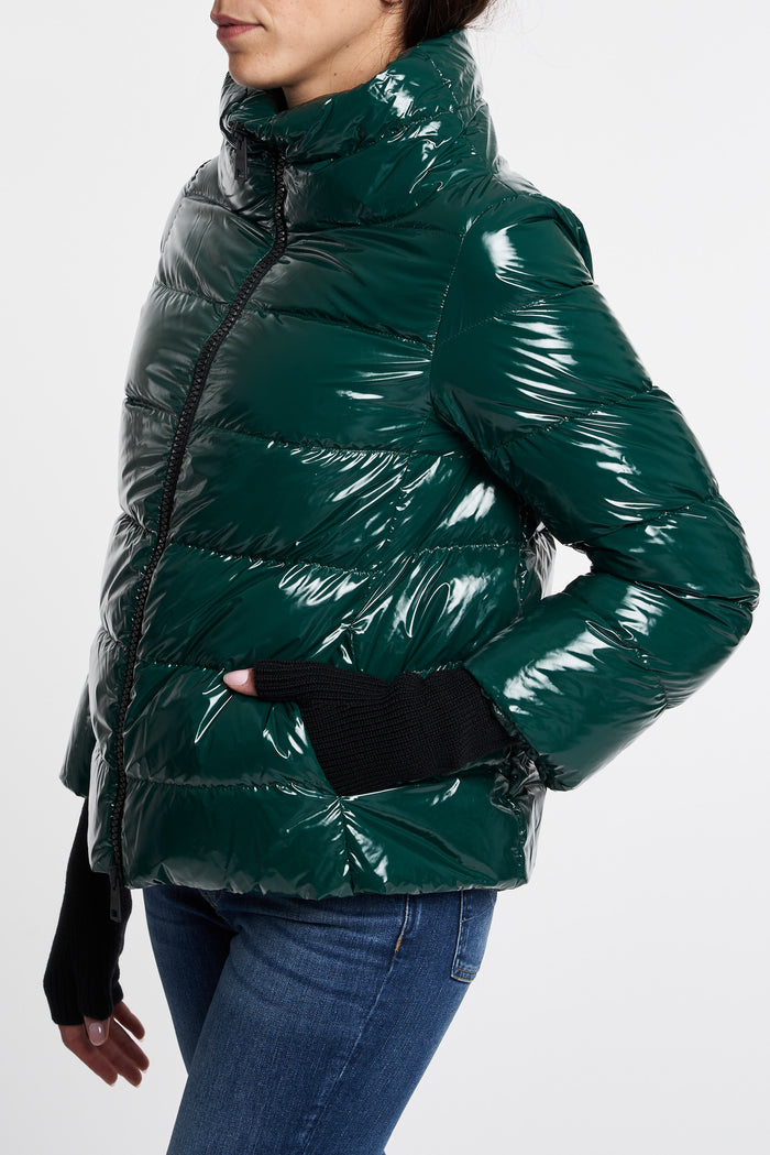 Herno Piumino Gloss 100% PA Verde-2