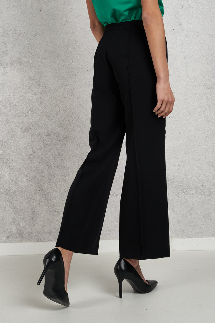  Maxmara Women's Black Zip Trousers Nero Donna - 4
