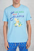 Mc2 Saint Barth Cotton Classic T-shirt Multicolor Uomo