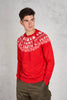 Mc2 Saint Barth Round Neck Sweater Rosso Uomo