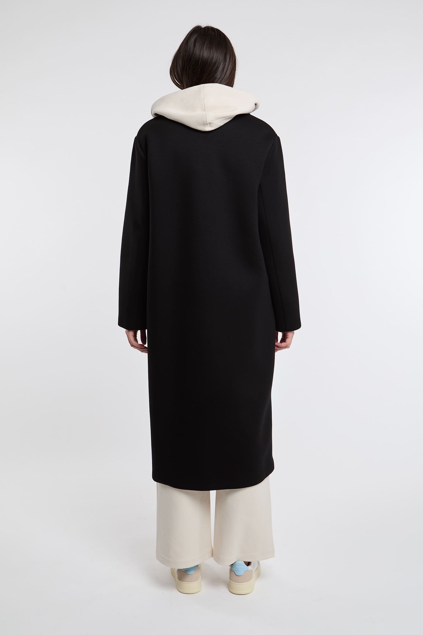  Max Mara S Cappotto 96% Vi 4% Ea Nero Nero Donna - 5