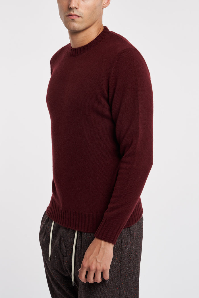  Filippo De Laurentiis Multicolor Sweater 100% Wv Rosso Uomo - 3