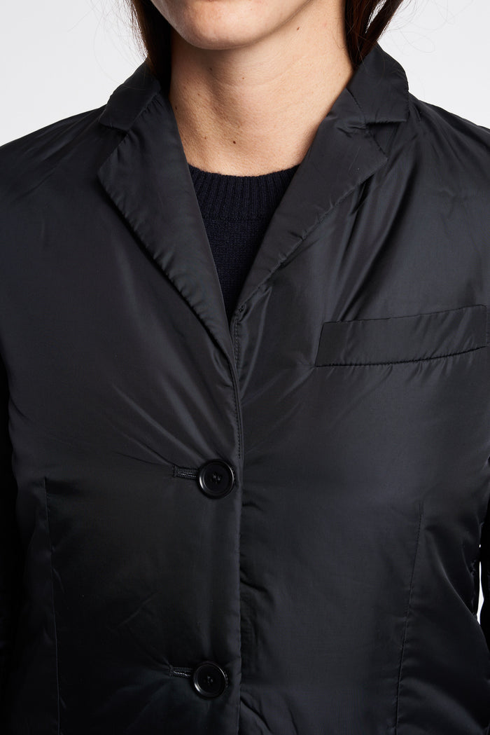  Aspesi Jacket Stella Black Fabric Nero Donna - 5