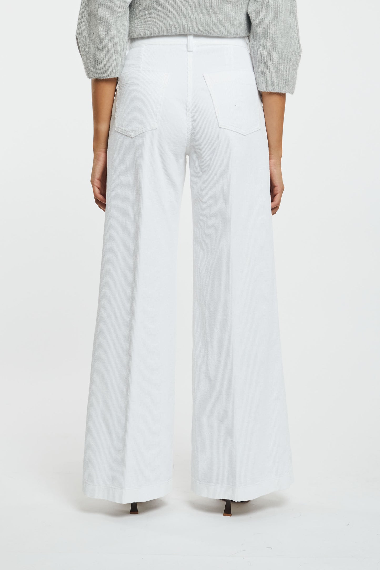  Aspesi Pantalone Bianco Bianco Donna - 5