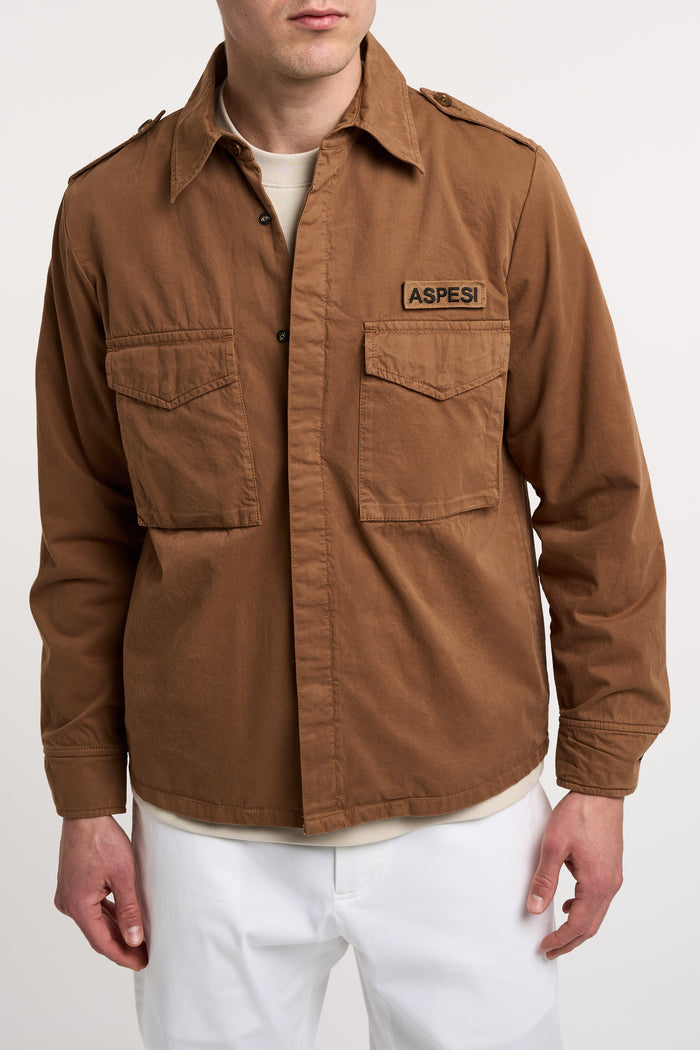 Aspesi Field Jacket Lightweight 100% CO Brown