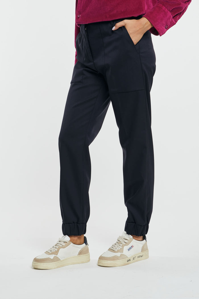  Nine In The Morning Blue Trousers Blu Donna - 1