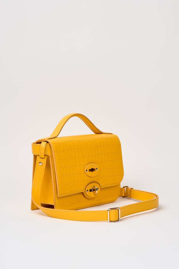  Zanellato Ella Cayman Yellow Bag Giallo Donna - 2