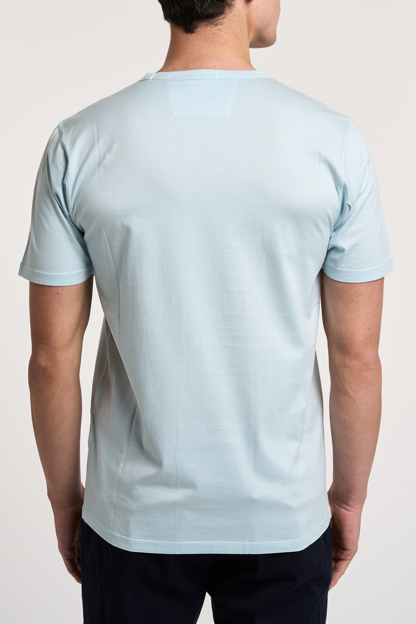  C.p. Company T-shirt 100% Co Blu Azzurro Uomo - 4