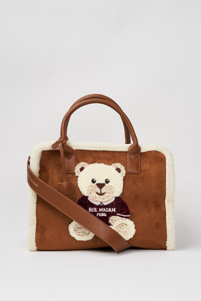 Rue Madam Borsa Tote Bag Marrone