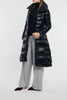 Cappotto Slim con Cintura Nero Donna Herno 93760-18072-2