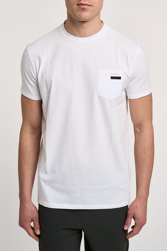  Rrd T-shirt Bianco 95% Cotone 5% Elastan Bianco Uomo - 1