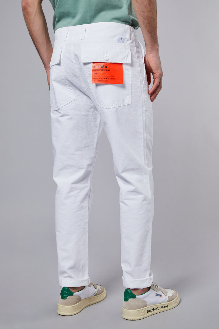 Department 5 Corea Men's White Trousers-2