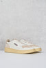 Autry 01 Low Man Suede/leather Bianco Uomo
