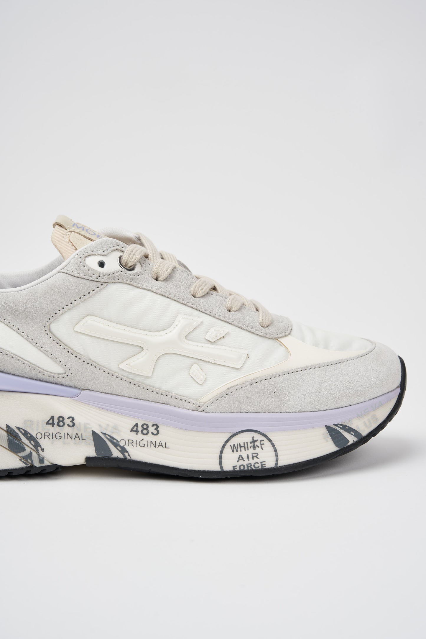  Premiata Sneakers Multicolor Tessuto Bianco Donna - 4