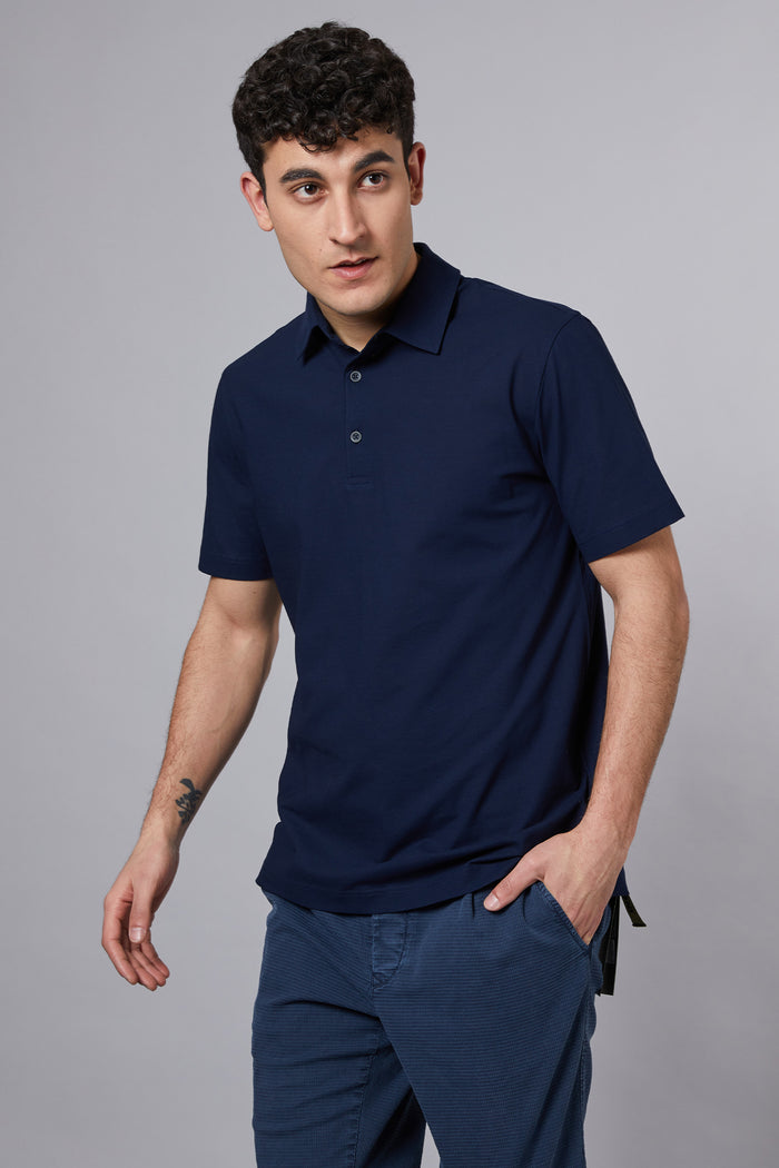 Herno Men's Blue Polo Shirt-2