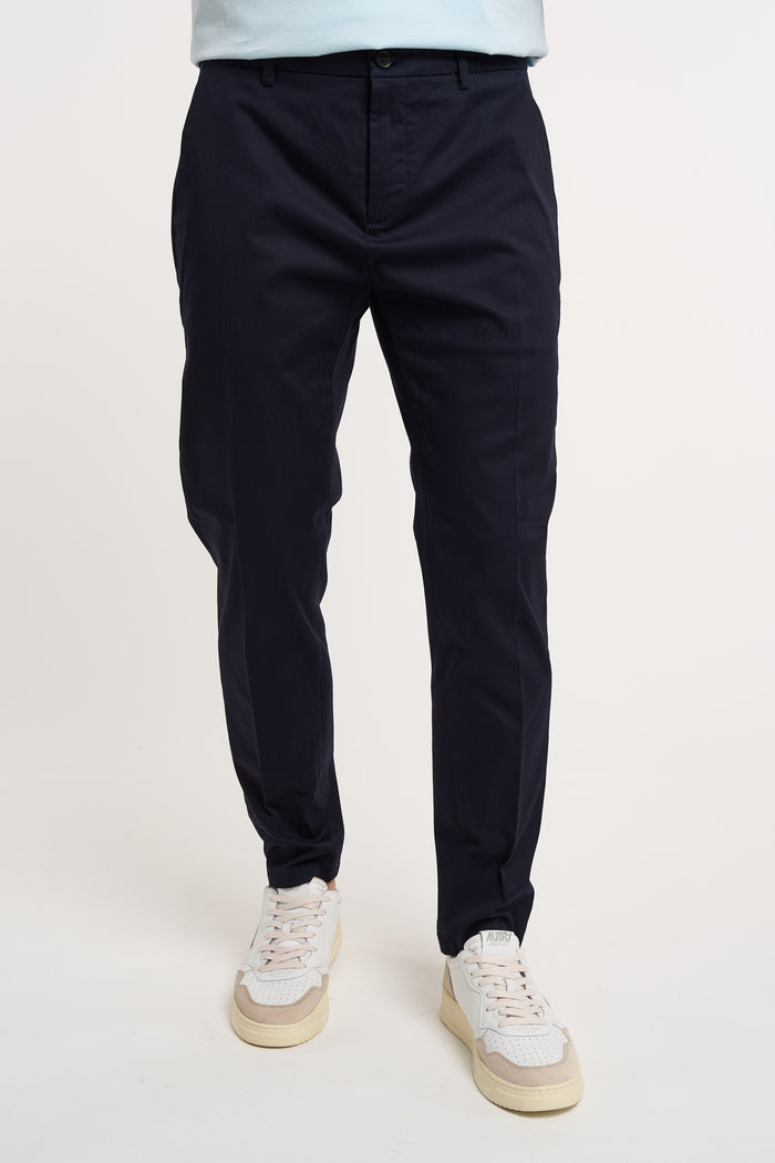 Department 5 Prince Chinos Crop Pants CO/EA Blue