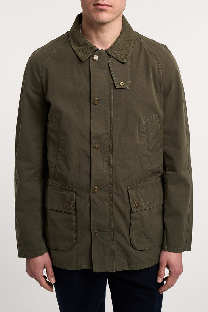 Barbour Ashby Casual Jacket 100% Cotton Green