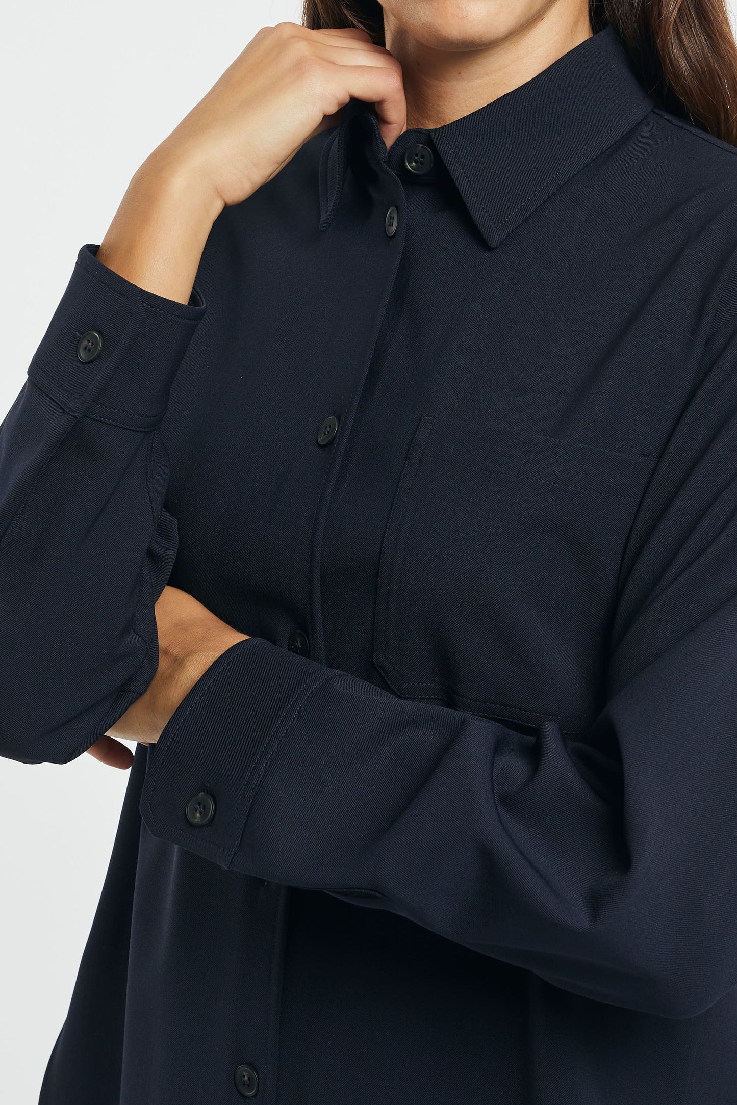  Maxmara Camicia Blu Blu Donna - 7