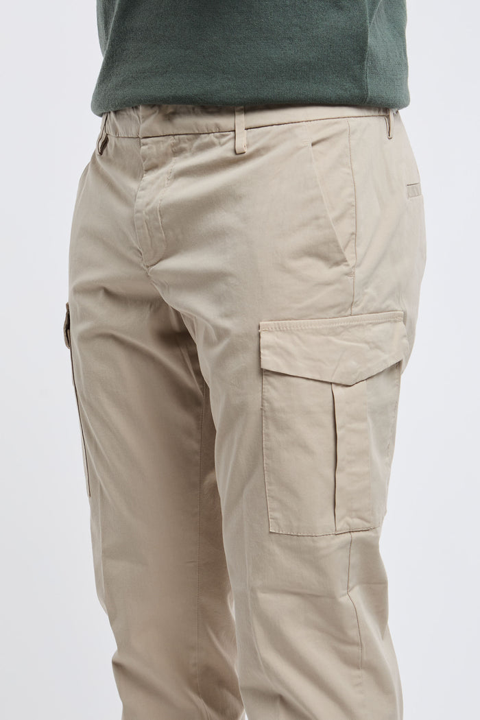  Dondup Pantalone Eddy 96% Co 4% Ea Beige Beige Uomo - 4