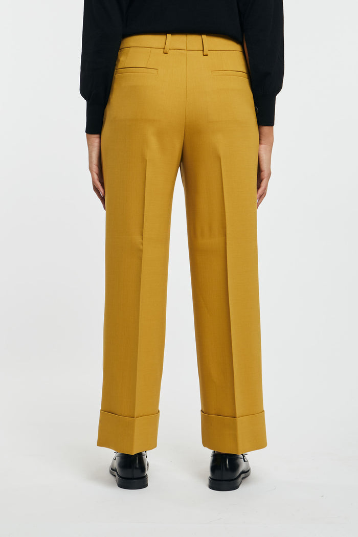  Incotex Pantalone Arlys Cotone Giallo Giallo Donna - 4