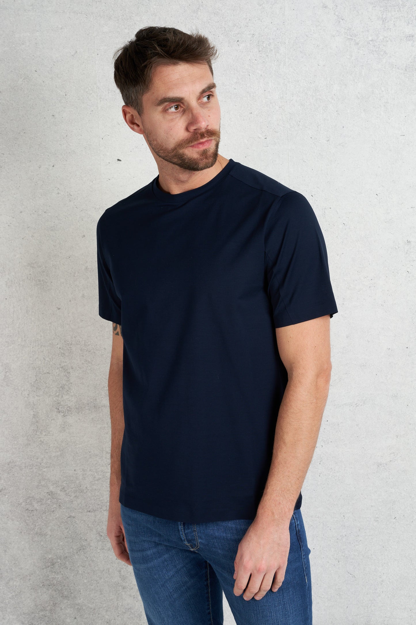  Herno T-shirt Mezza Manica Blu Blu Uomo - 1