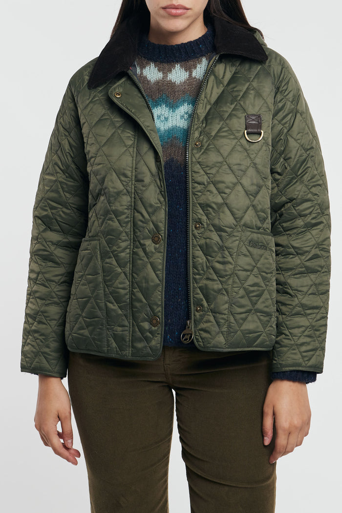  Barbour Green Jacket For Women 92381-26021 Verde Donna - 2