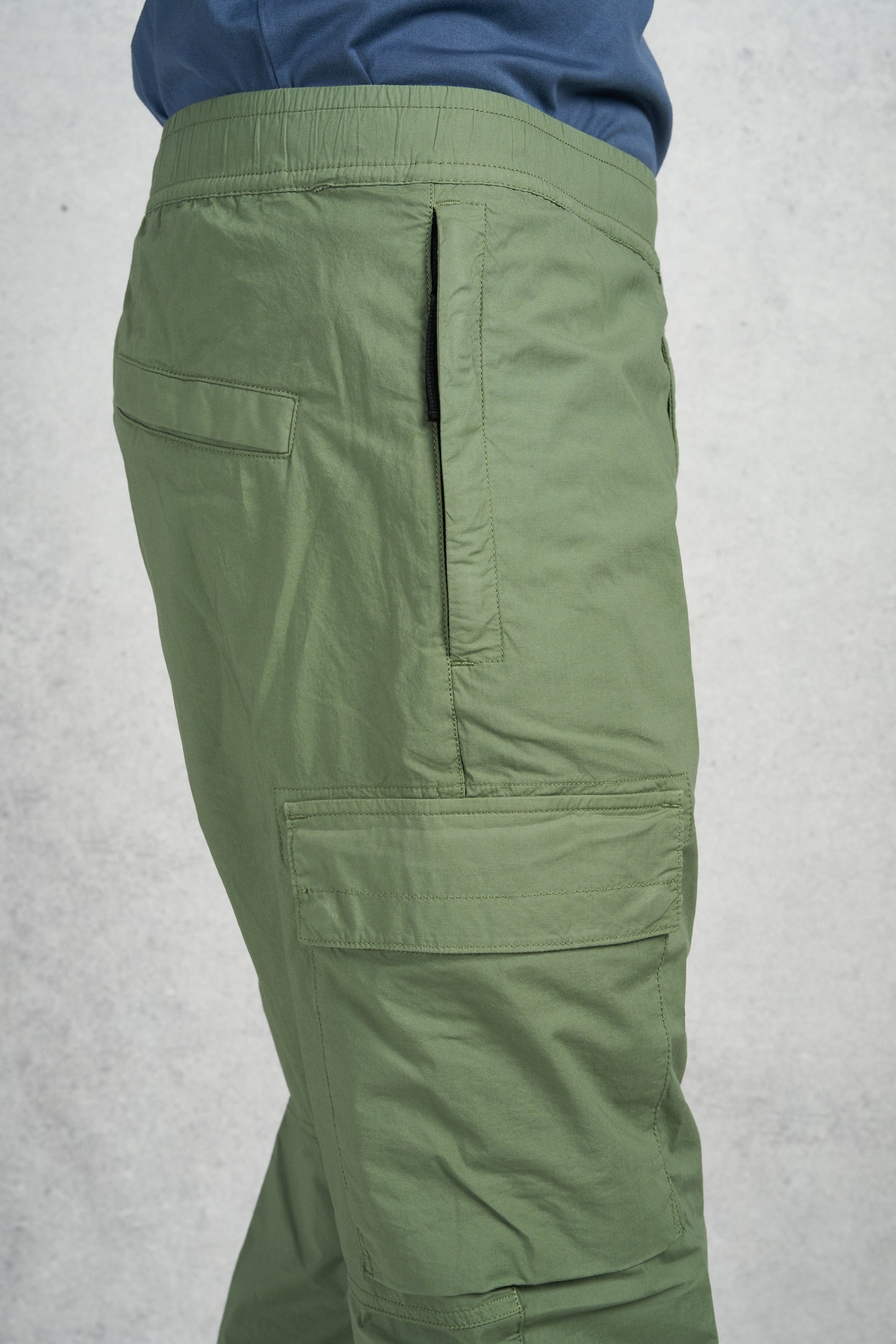 Stone Island Pantalone Con Tasche Verde Verde Uomo - 5