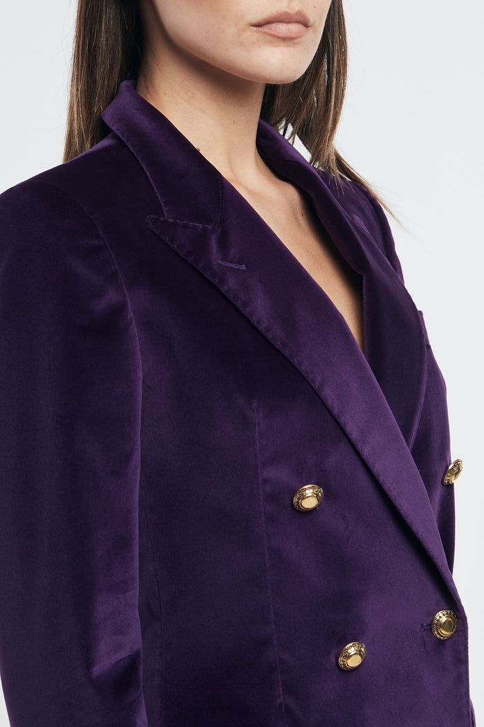  Tagliatore 0205 Multicolor Double-breasted Jacket For Women Multicolor Donna - 7