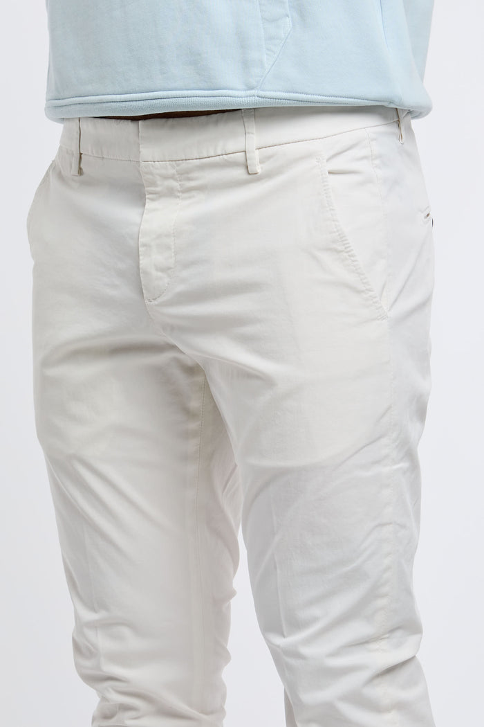  Dondup Pantalone Gaubert 96% Co 4% Ea Multicolor Bianco Uomo - 6