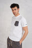  Mc2 Saint Barth Cotton T-shirt With Printed Details Multicolor Multicolor Uomo - 2