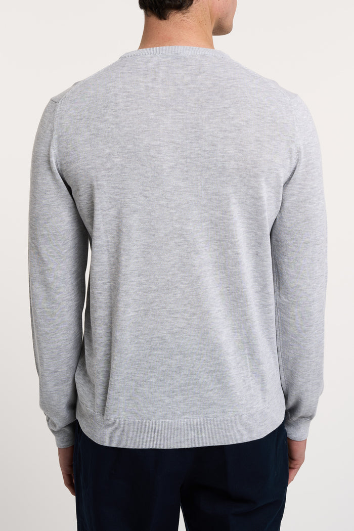  Zanone Sweater 100% Co Grey Grigio Uomo - 4