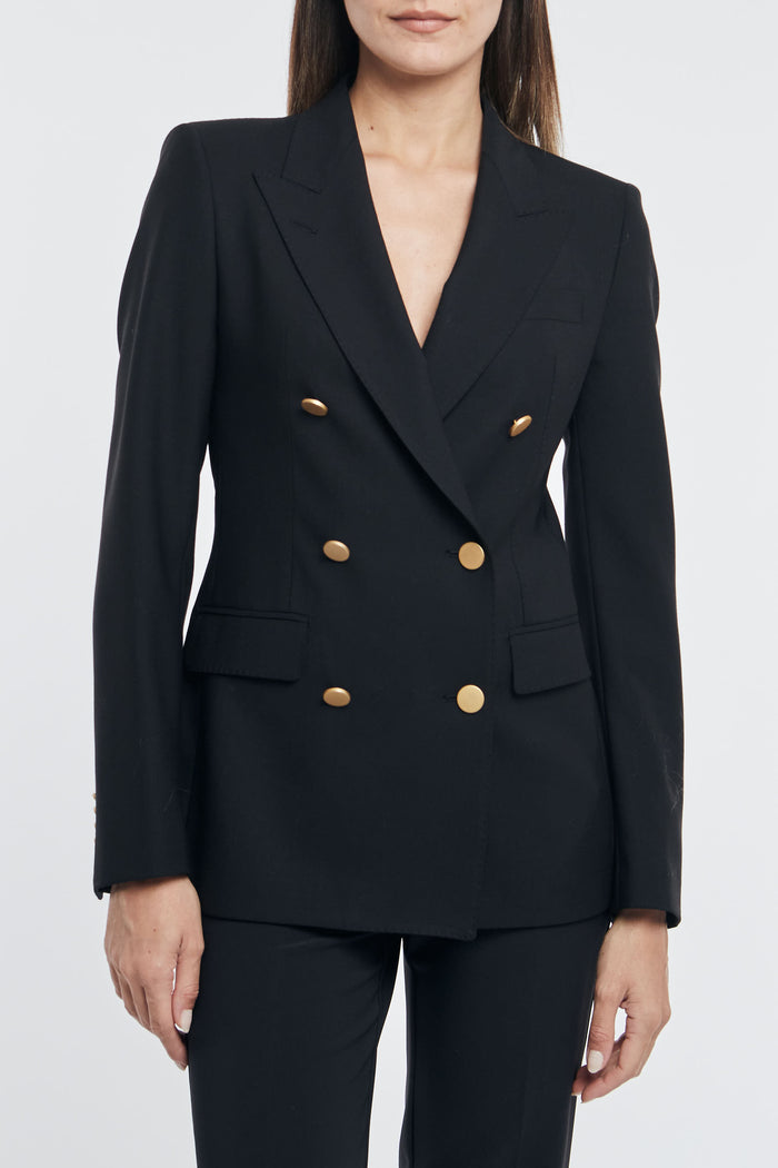 Tagliatore 0205 - Multicolor Double-Breasted Jacket for Women