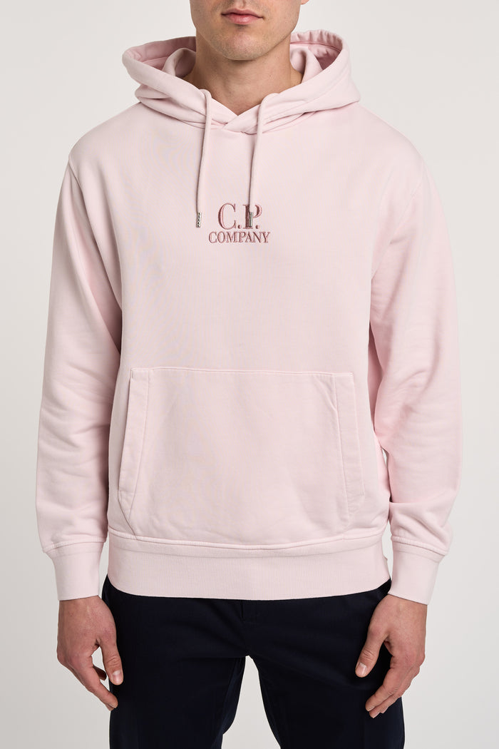 C.P. Company Pink Hoodie Sweatshirt 100% CO