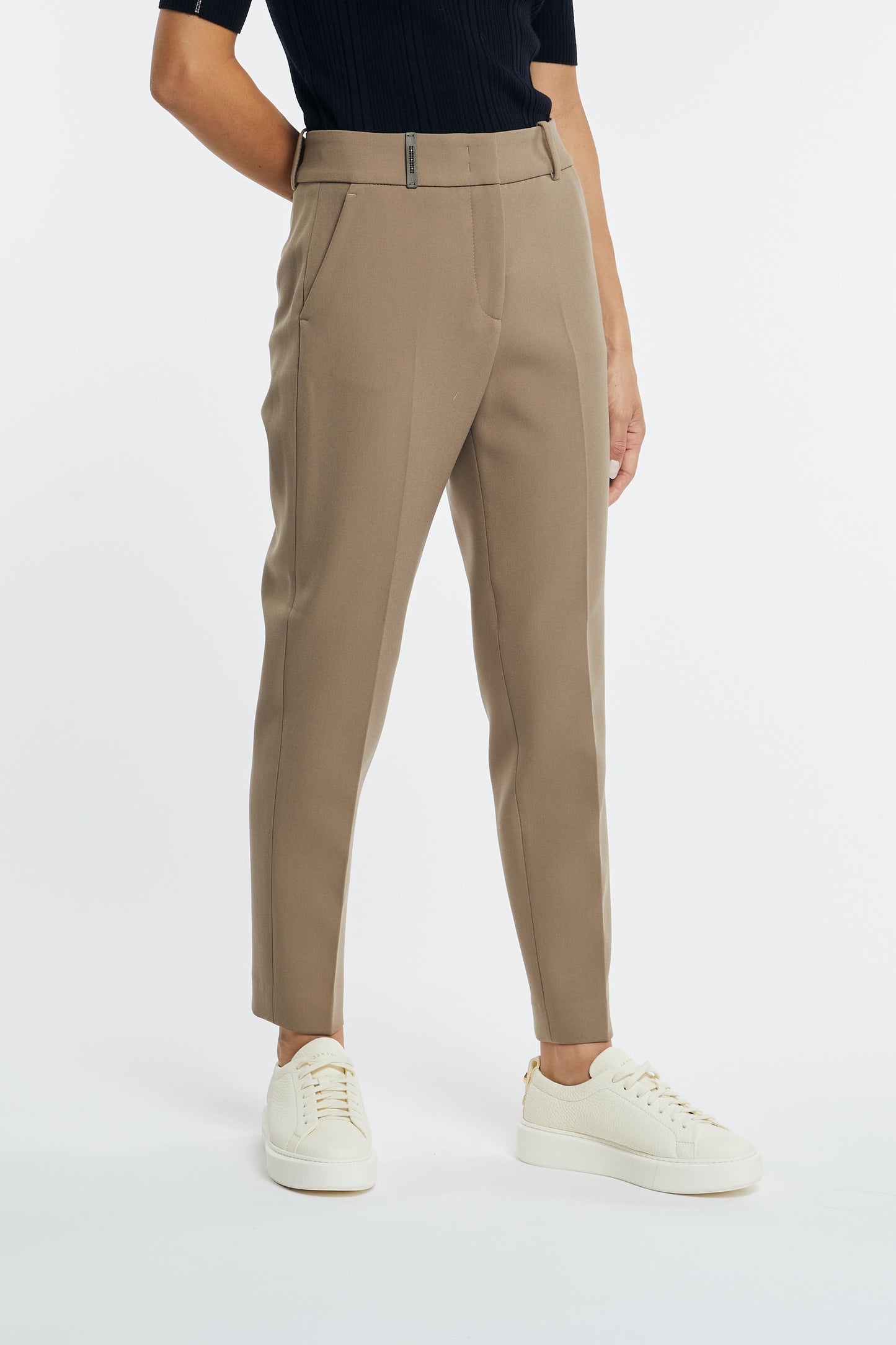  Peserico Pantalone Tela Tecnica Double Multicolor Multicolor Donna - 1
